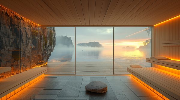 Découvrez le sauna panoramique d'Atelier Nordic