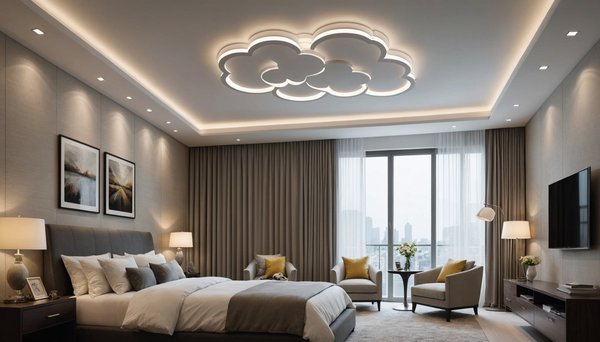 Plafond nuage led : sophistication et design moderne chez vous