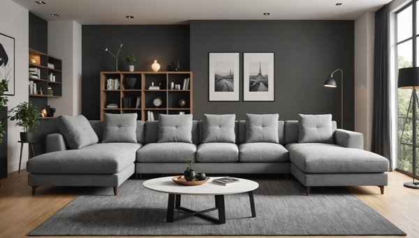 Le canapé d'angle convertible : votre allié pour un salon chic